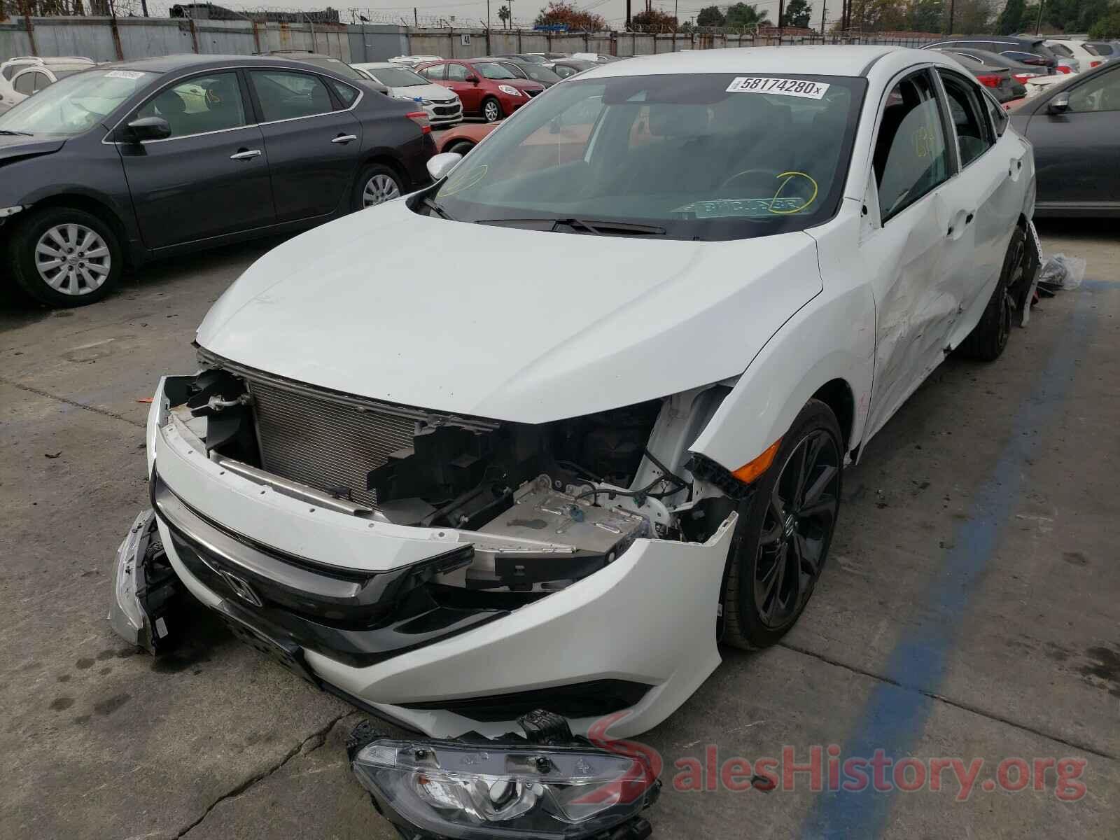 2HGFC2F83KH565823 2019 HONDA CIVIC