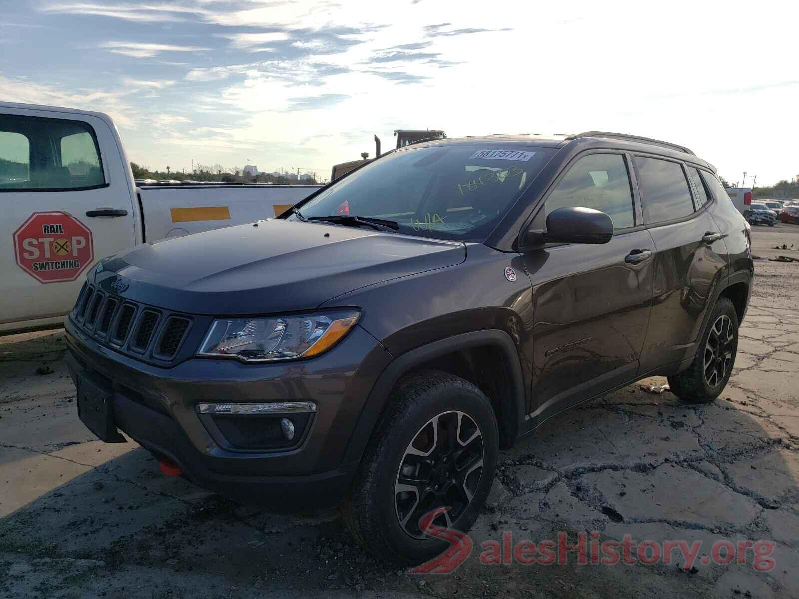 3C4NJDDB3LT184363 2020 JEEP COMPASS