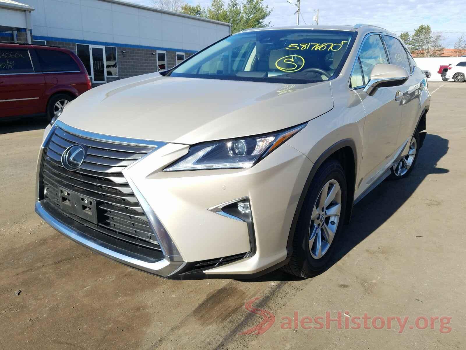 2T2BZMCA7KC186876 2019 LEXUS RX350