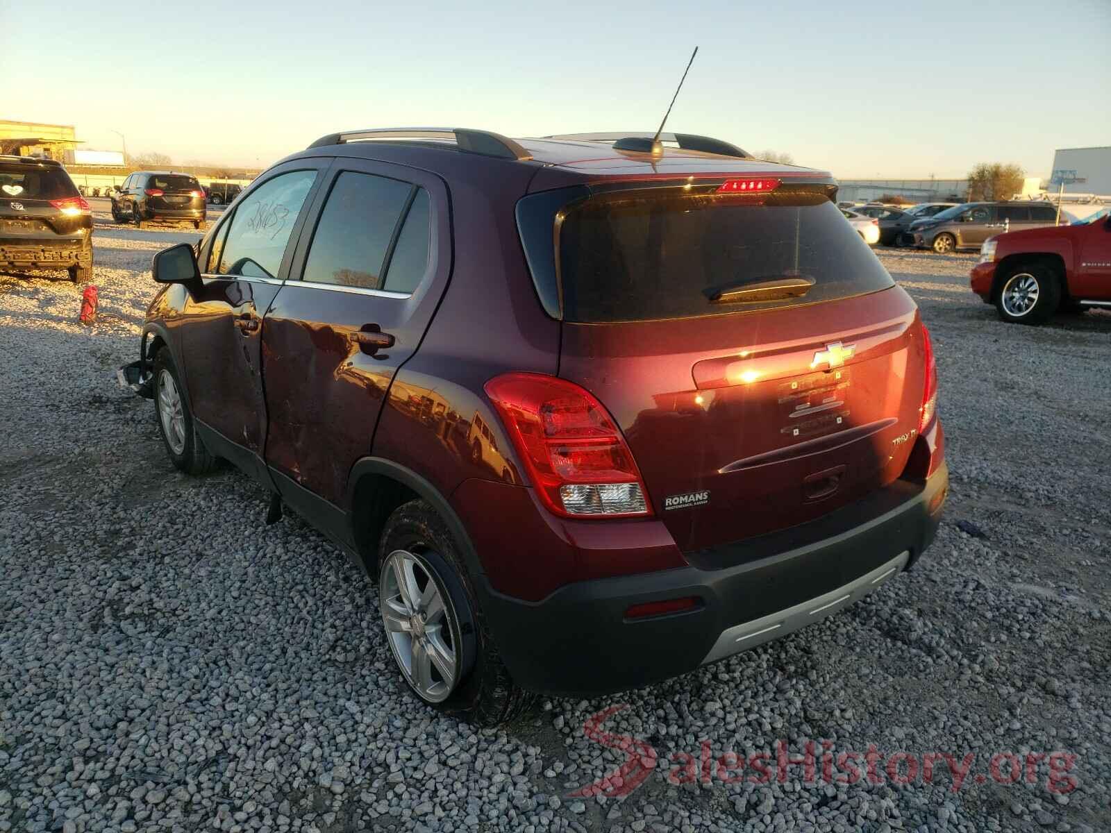 3GNCJLSB9GL279737 2016 CHEVROLET TRAX