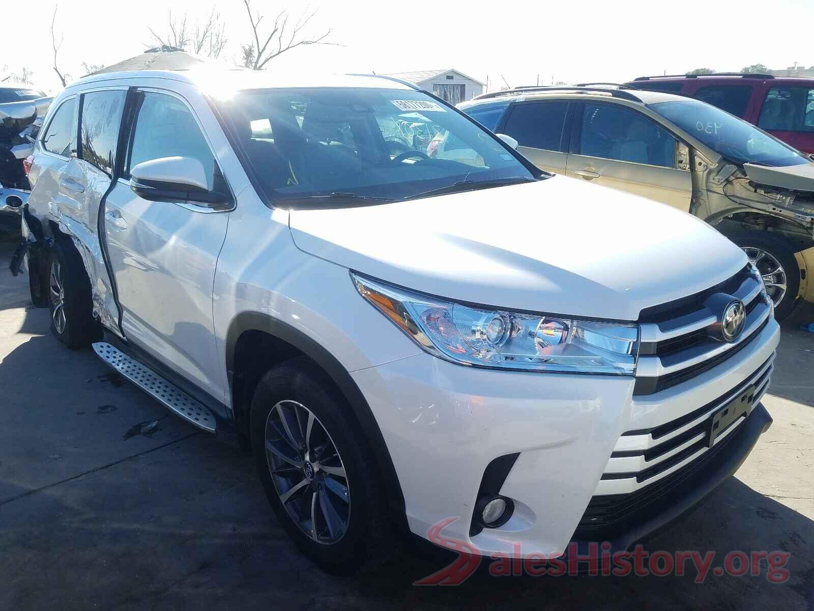 5TDKZRFH4KS563519 2019 TOYOTA HIGHLANDER