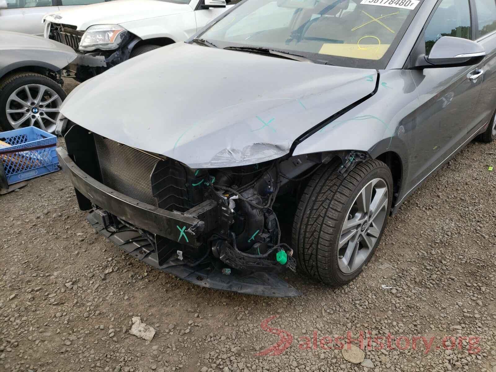 KMHD84LF5HU299406 2017 HYUNDAI ELANTRA