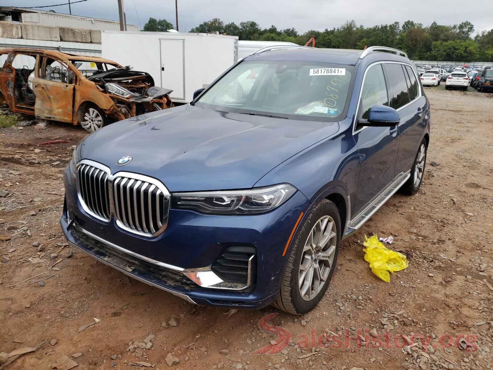 5UXCW2C58KL087595 2019 BMW X7