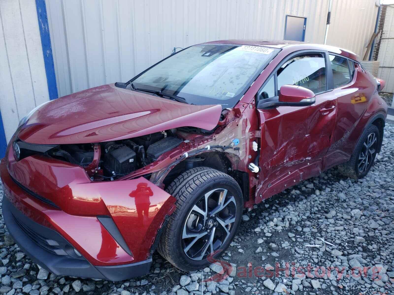 NMTKHMBXXJR014827 2018 TOYOTA C-HR