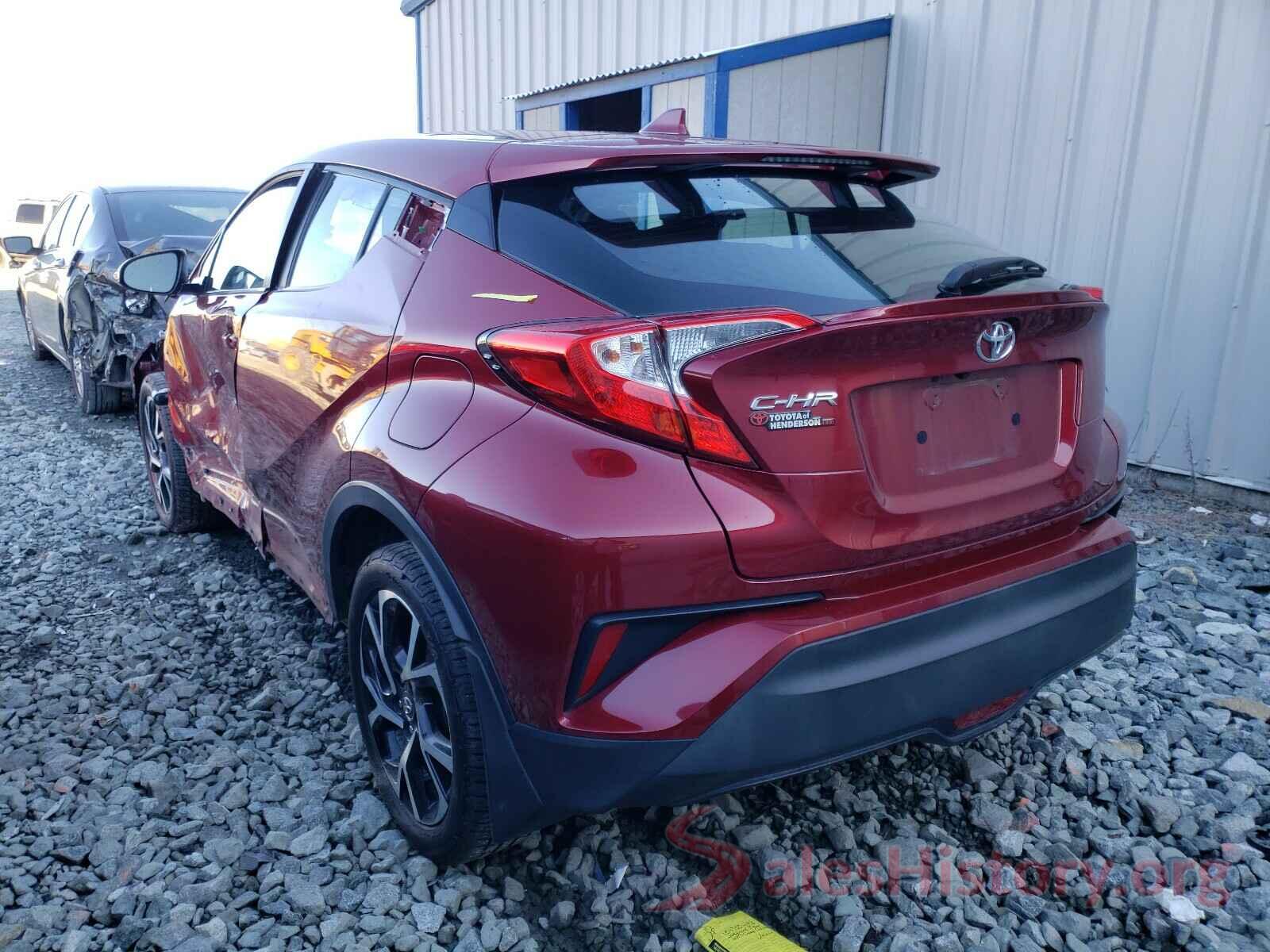 NMTKHMBXXJR014827 2018 TOYOTA C-HR