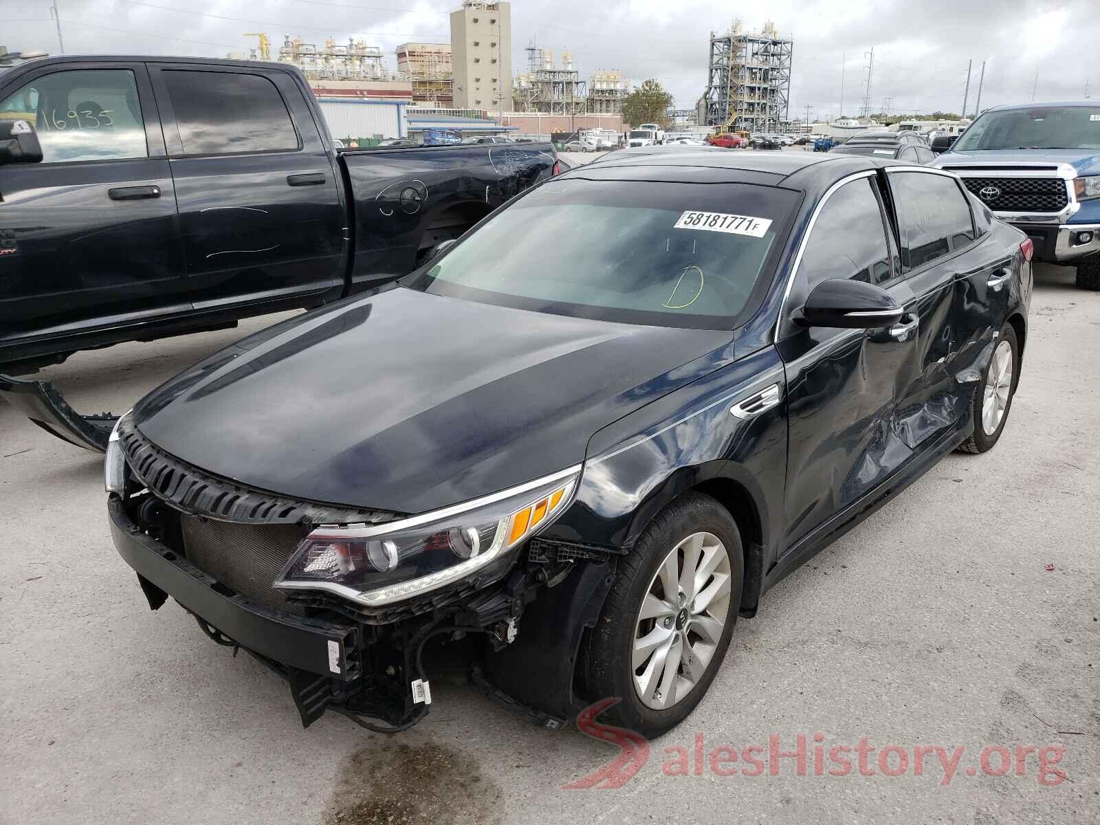 5XXGU4L32GG055509 2016 KIA OPTIMA