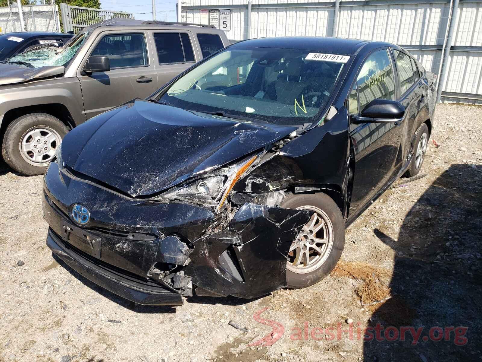 JTDKBRFU2J3588078 2018 TOYOTA PRIUS