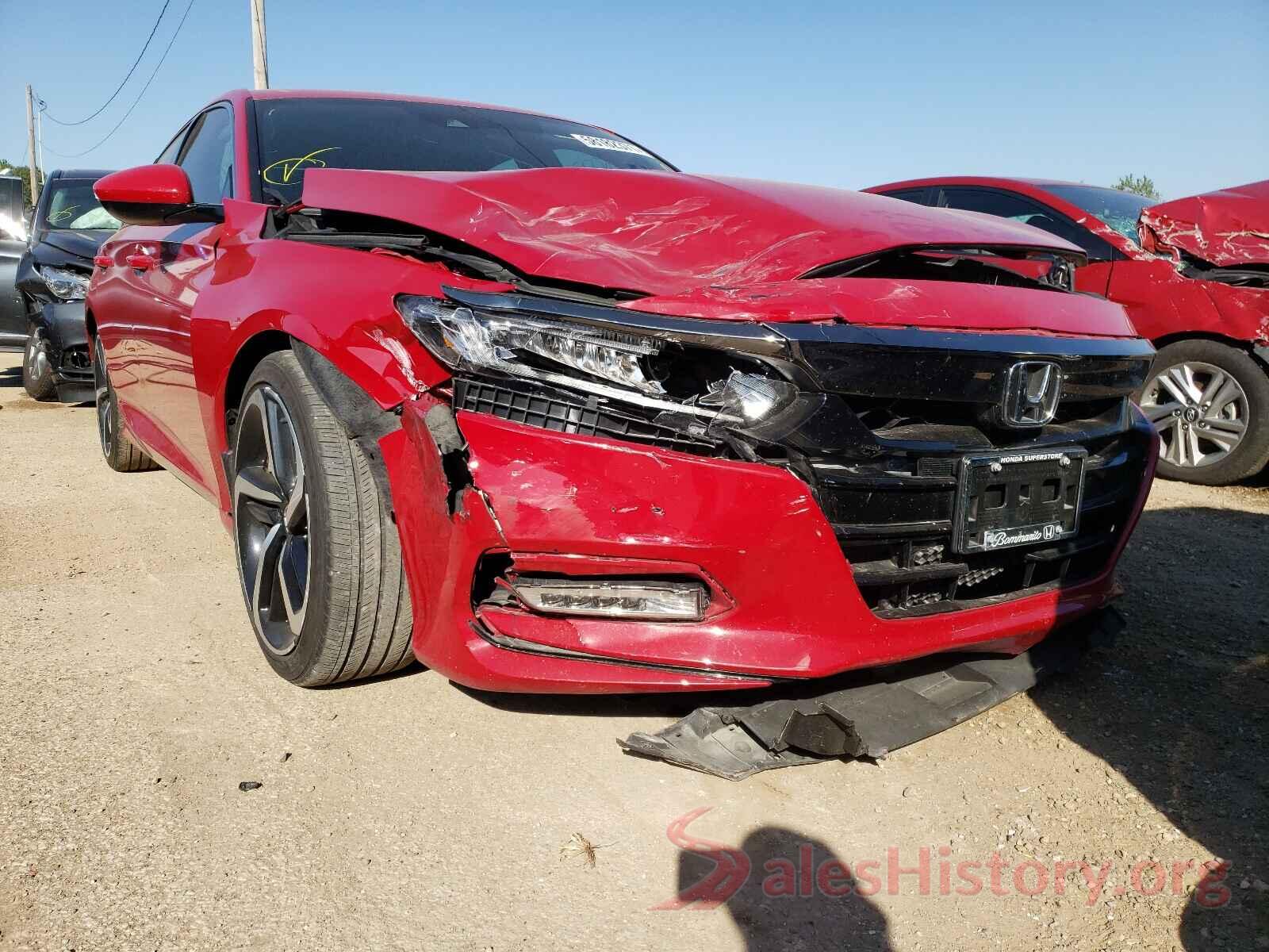 1HGCV1F32KA109967 2019 HONDA ACCORD