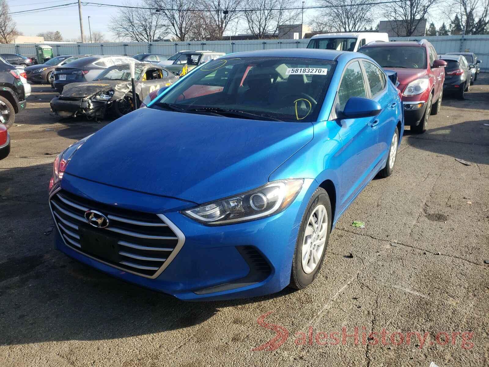 KMHD74LF7HU078361 2017 HYUNDAI ELANTRA