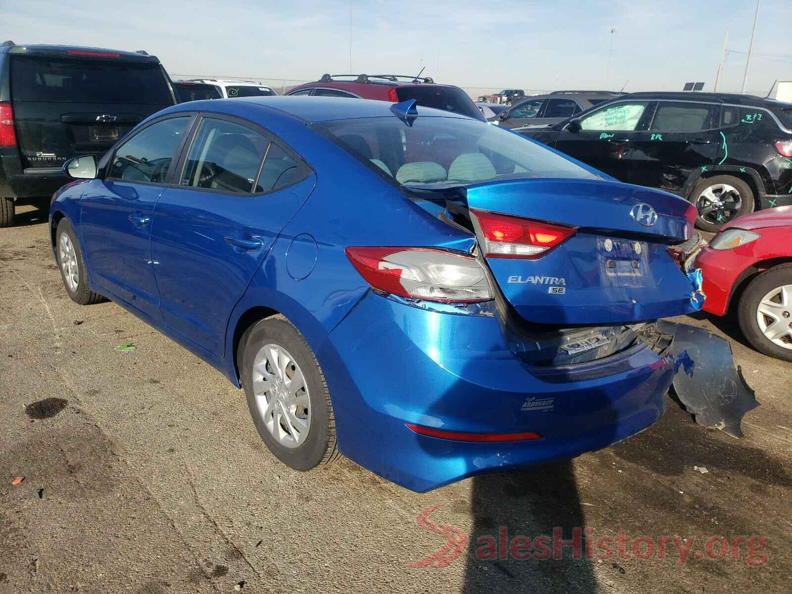 KMHD74LF7HU078361 2017 HYUNDAI ELANTRA