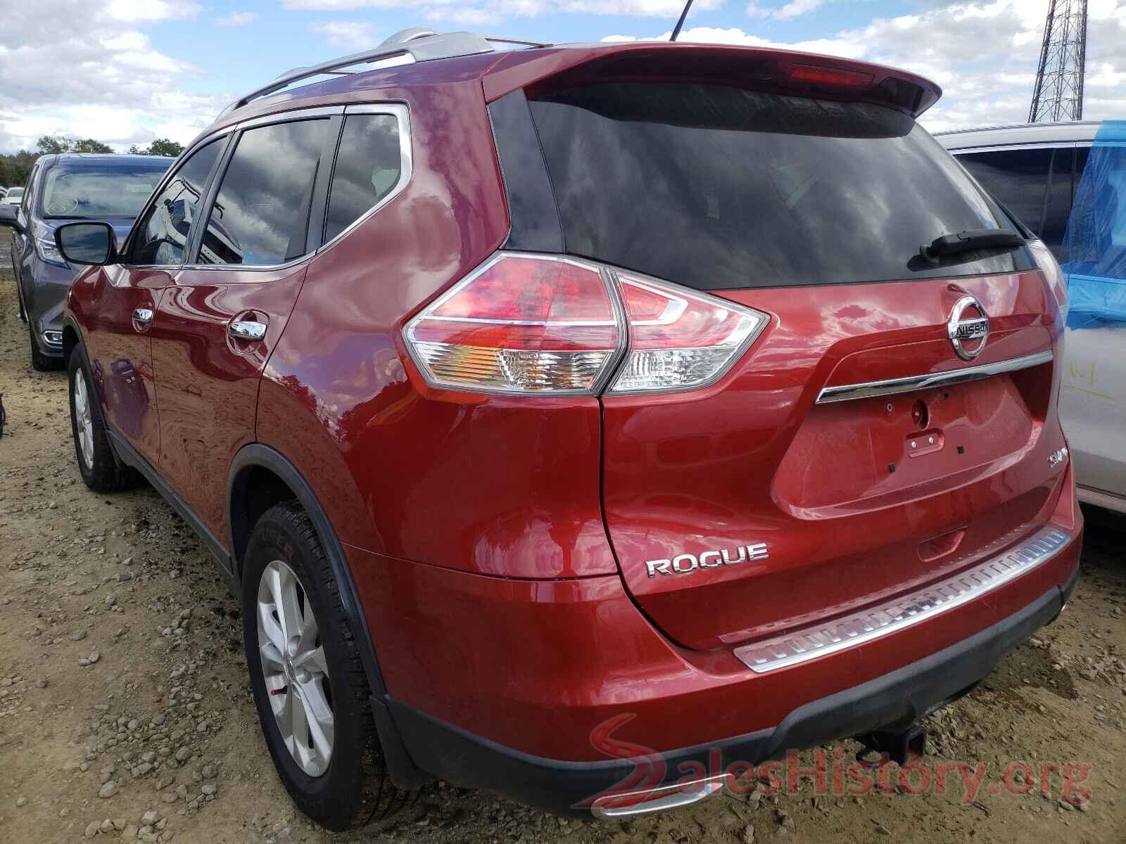 KNMAT2MV3GP683827 2016 NISSAN ROGUE