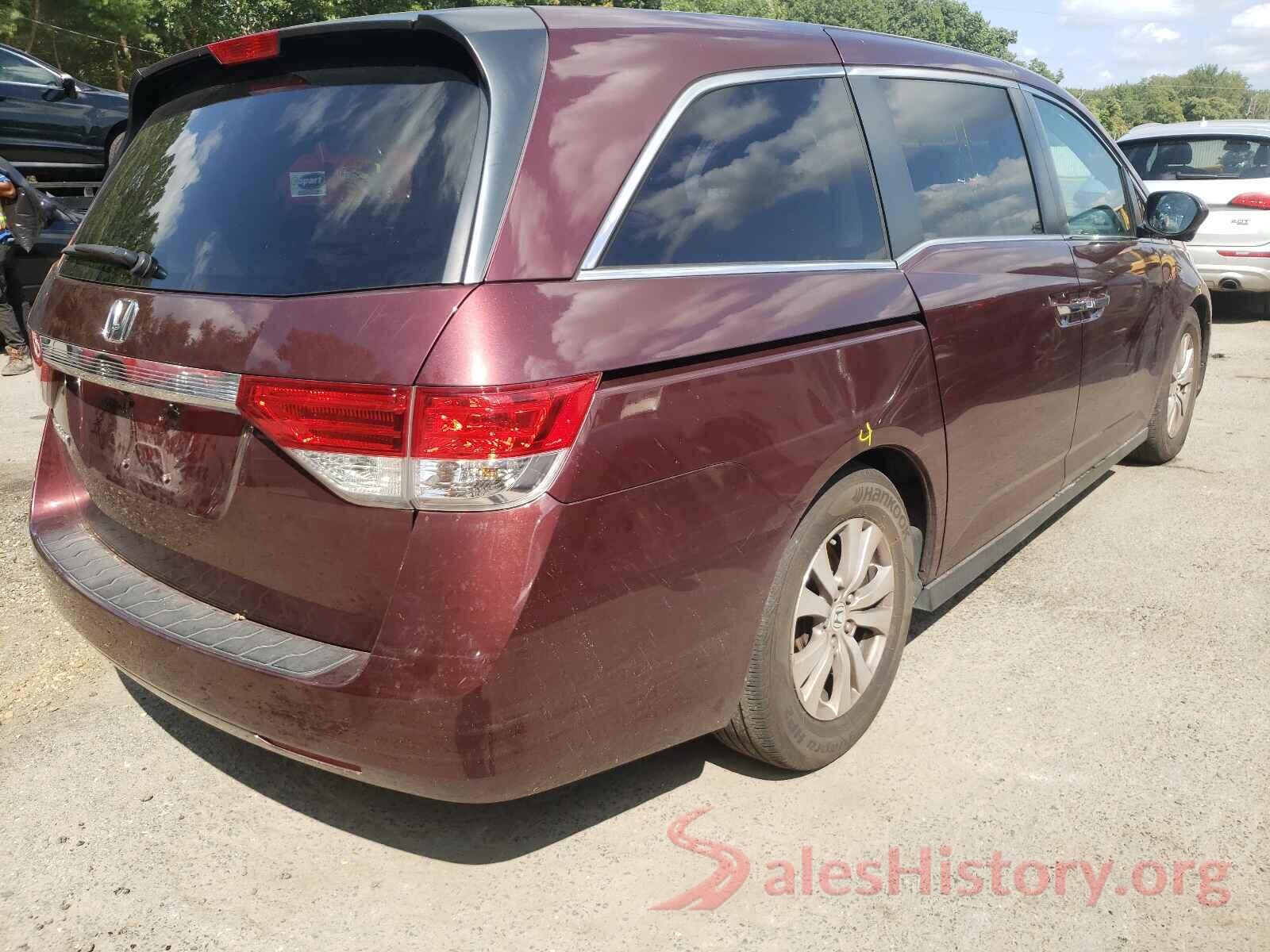 5FNRL5H45GB072617 2016 HONDA ODYSSEY