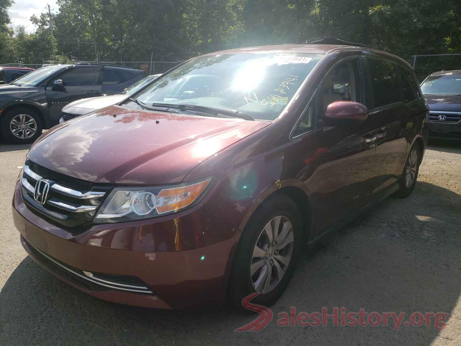 5FNRL5H45GB072617 2016 HONDA ODYSSEY