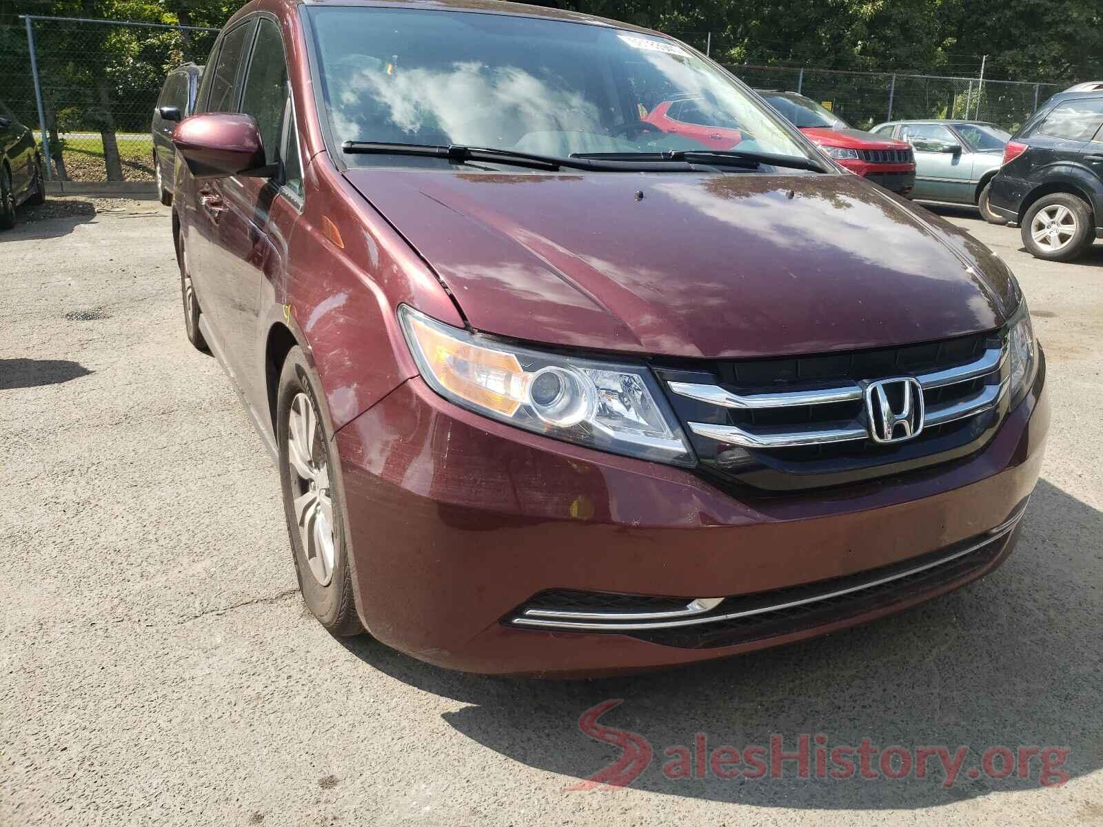 5FNRL5H45GB072617 2016 HONDA ODYSSEY