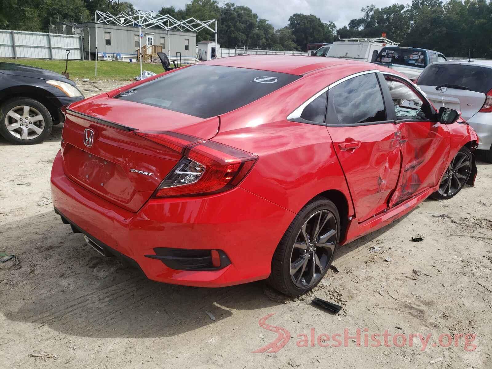 2HGFC2F82KH598117 2019 HONDA CIVIC