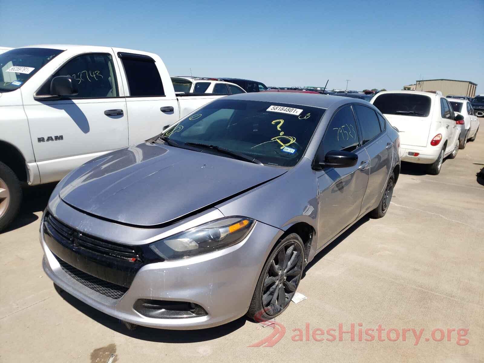 1C3CDFBB1GD752509 2016 DODGE DART