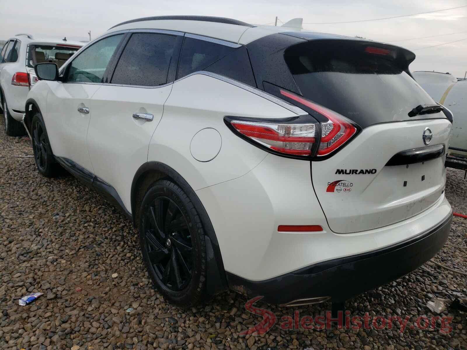 5N1AZ2MH1JN123697 2018 NISSAN MURANO