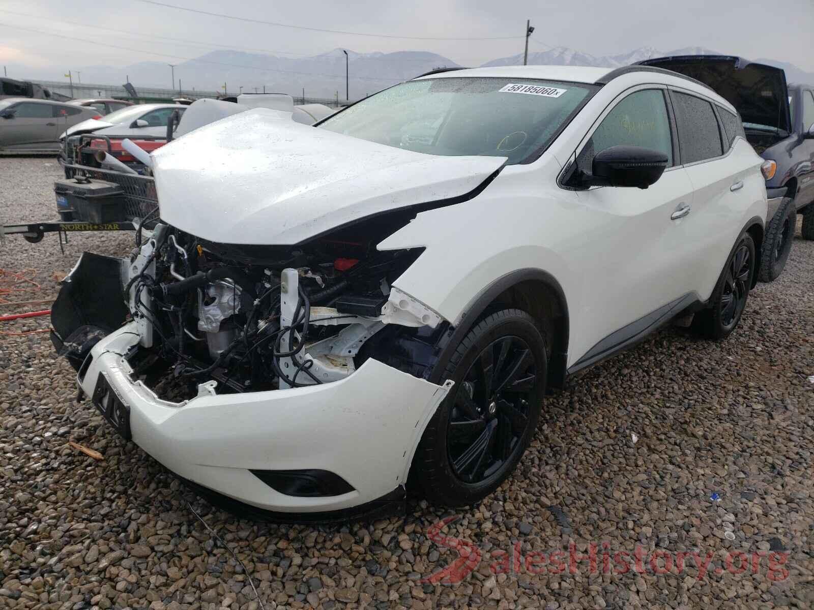 5N1AZ2MH1JN123697 2018 NISSAN MURANO