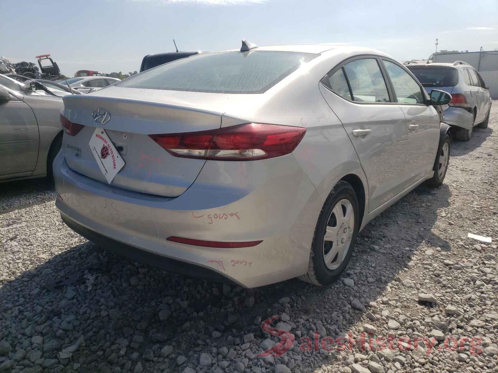 5NPD74LF6HH149984 2017 HYUNDAI ELANTRA