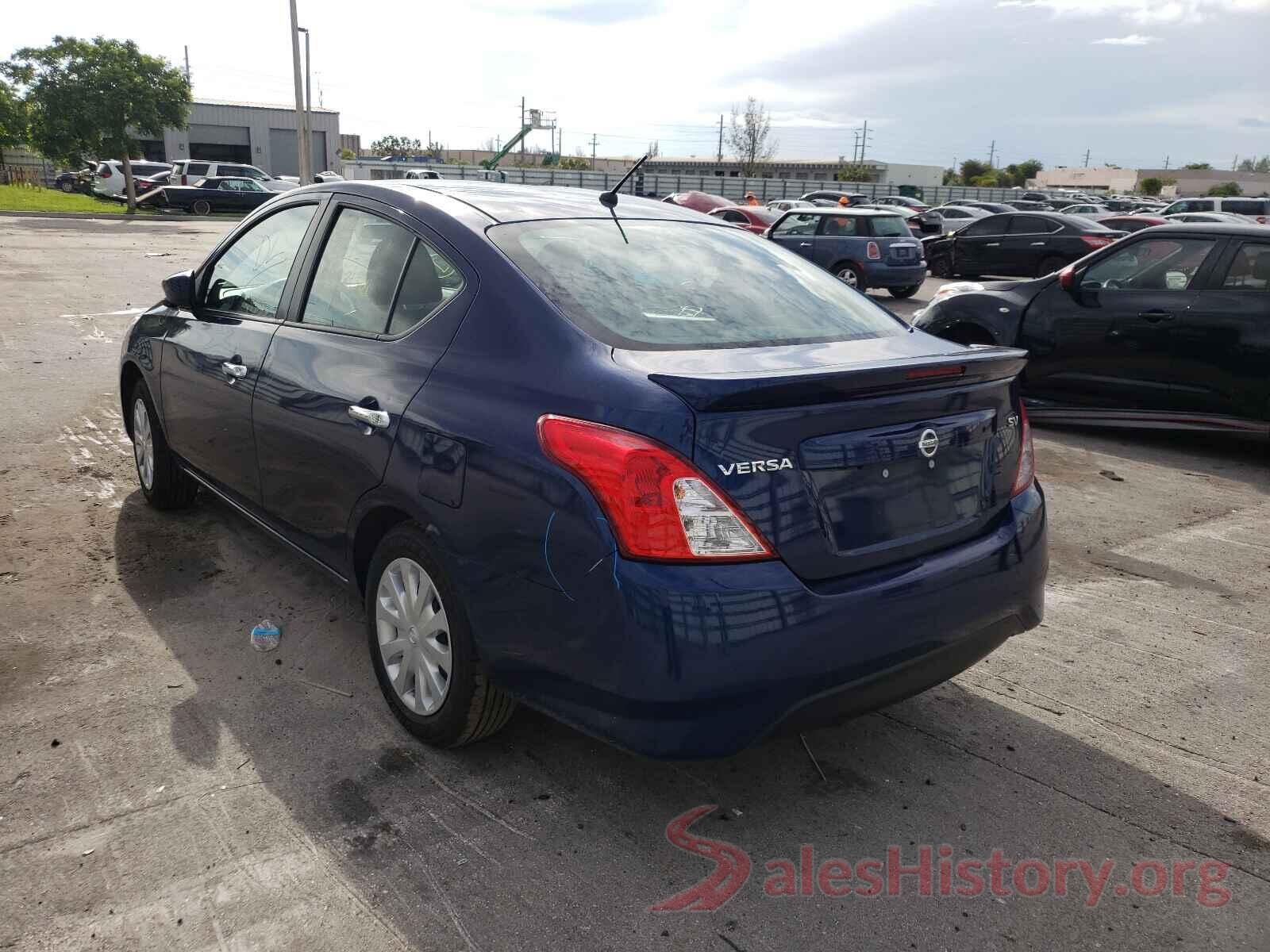 3N1CN7APXKL874187 2019 NISSAN VERSA