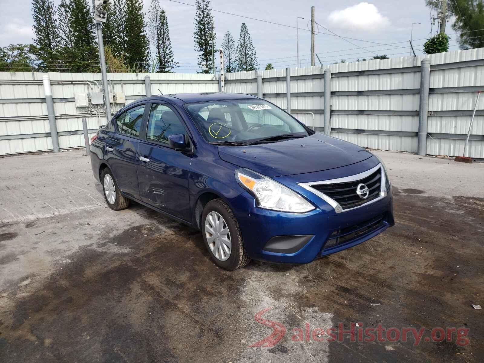 3N1CN7APXKL874187 2019 NISSAN VERSA