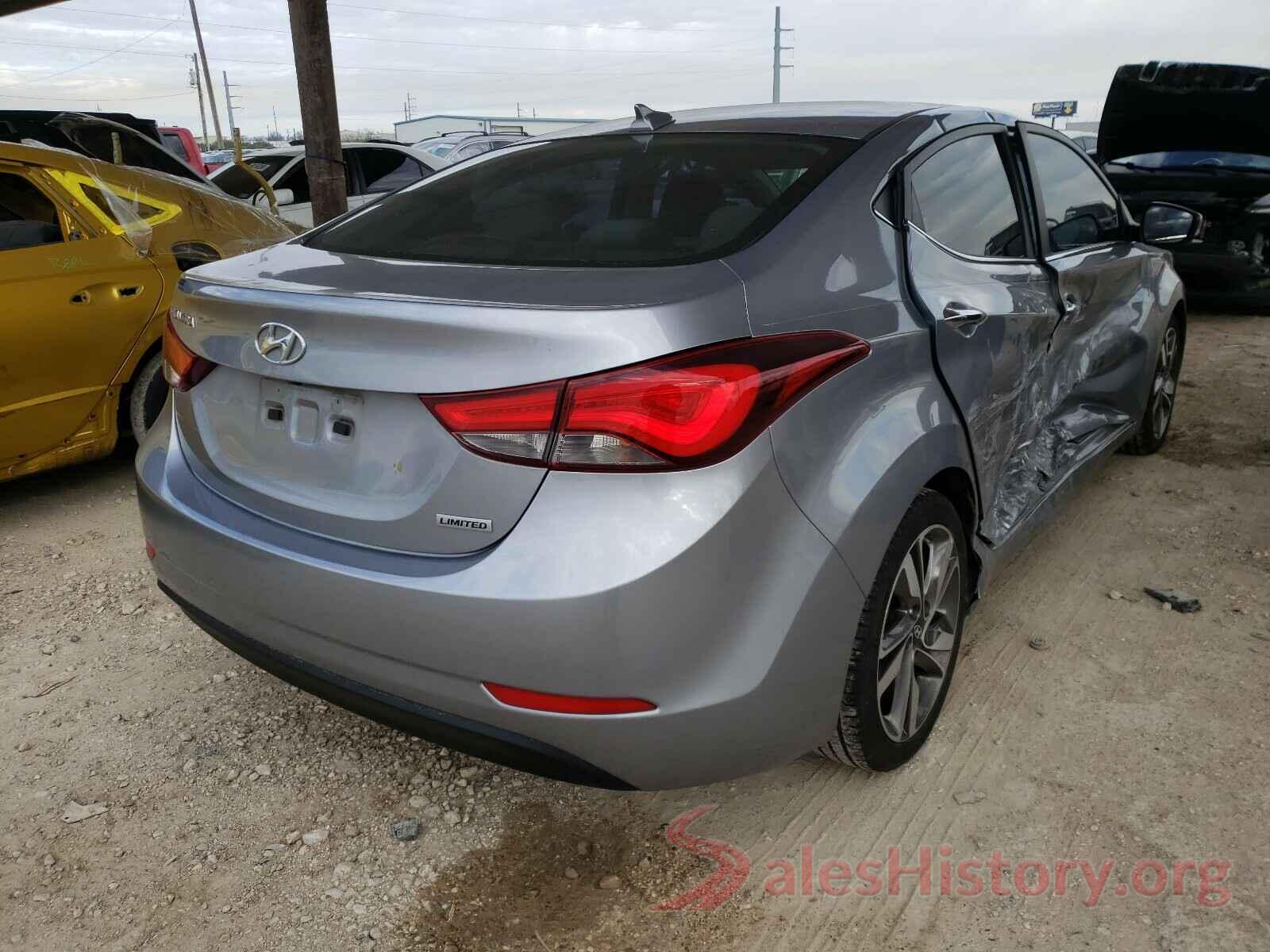 5NPDH4AE3GH713239 2016 HYUNDAI ELANTRA