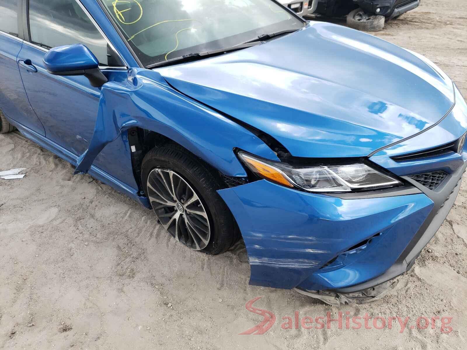 4T1B11HK7KU225928 2019 TOYOTA CAMRY