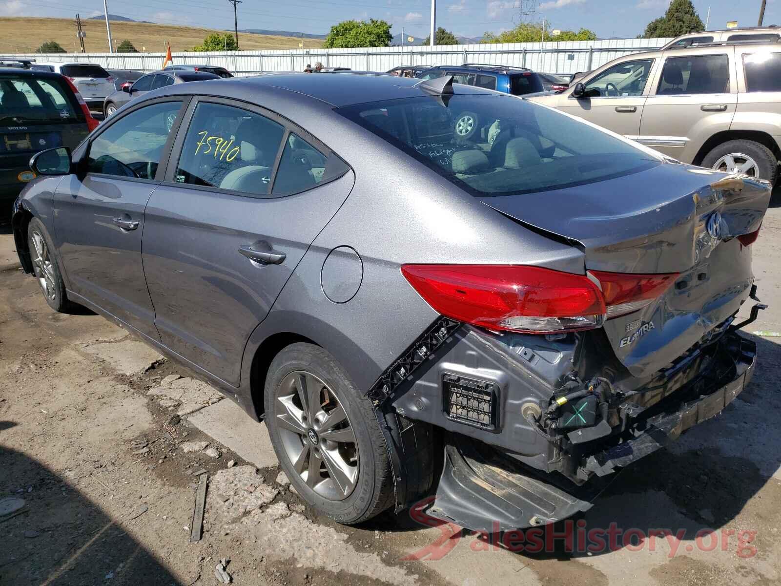 5NPD84LF5JH305841 2018 HYUNDAI ELANTRA