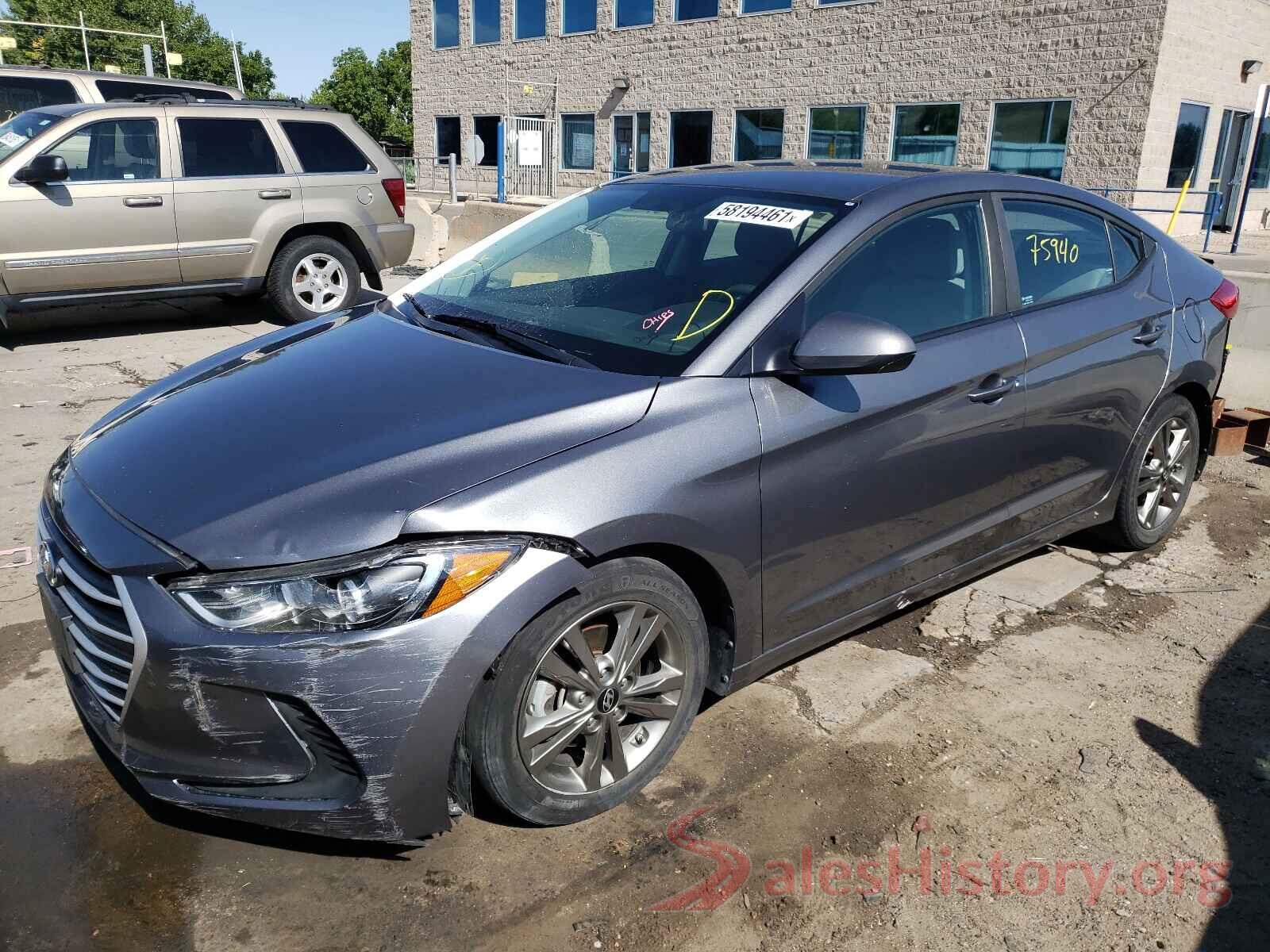 5NPD84LF5JH305841 2018 HYUNDAI ELANTRA