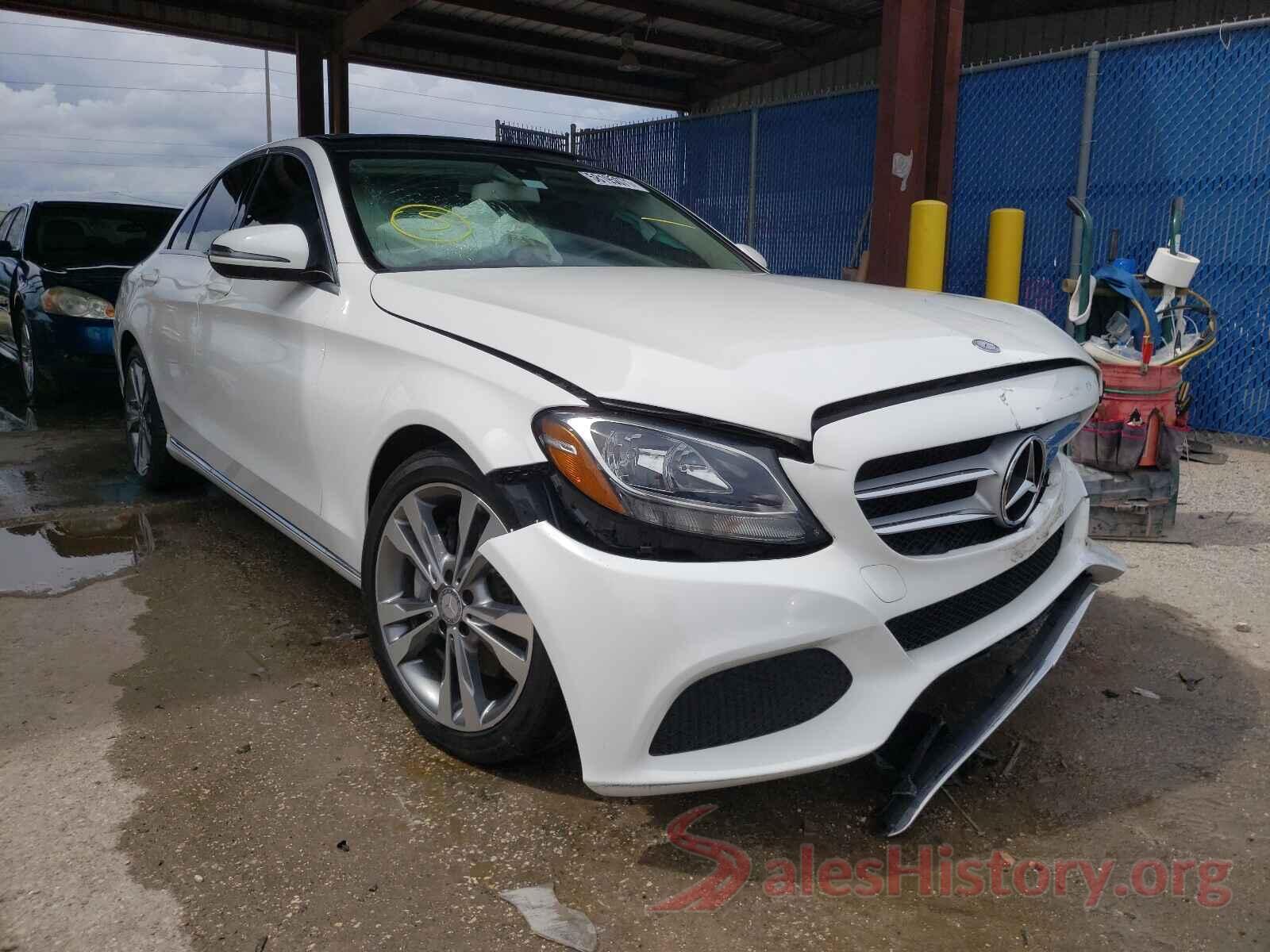 55SWF4JB7HU182050 2017 MERCEDES-BENZ C-CLASS