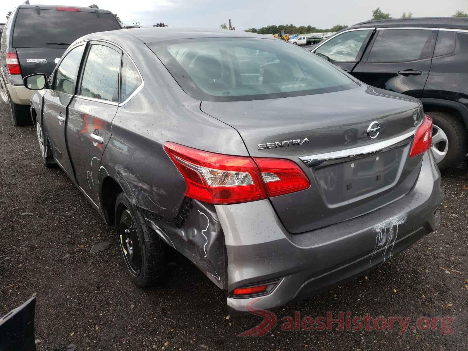 3N1AB7AP0KY352137 2019 NISSAN SENTRA