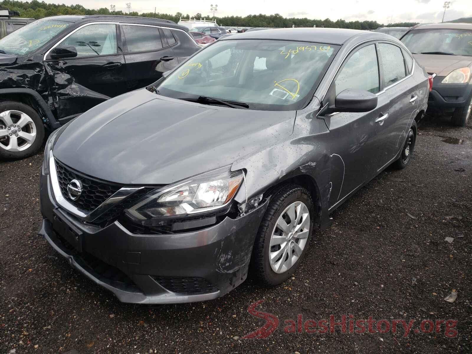 3N1AB7AP0KY352137 2019 NISSAN SENTRA