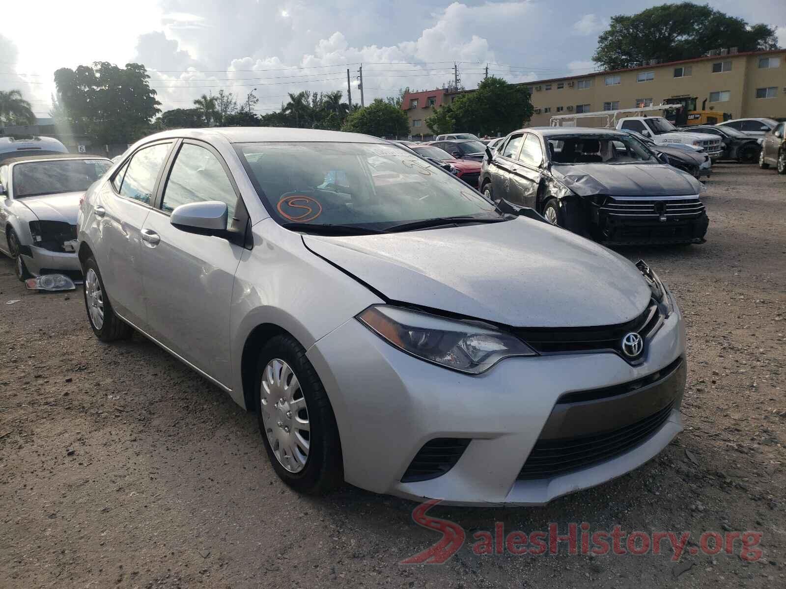 2T1BURHE2GC614095 2016 TOYOTA COROLLA