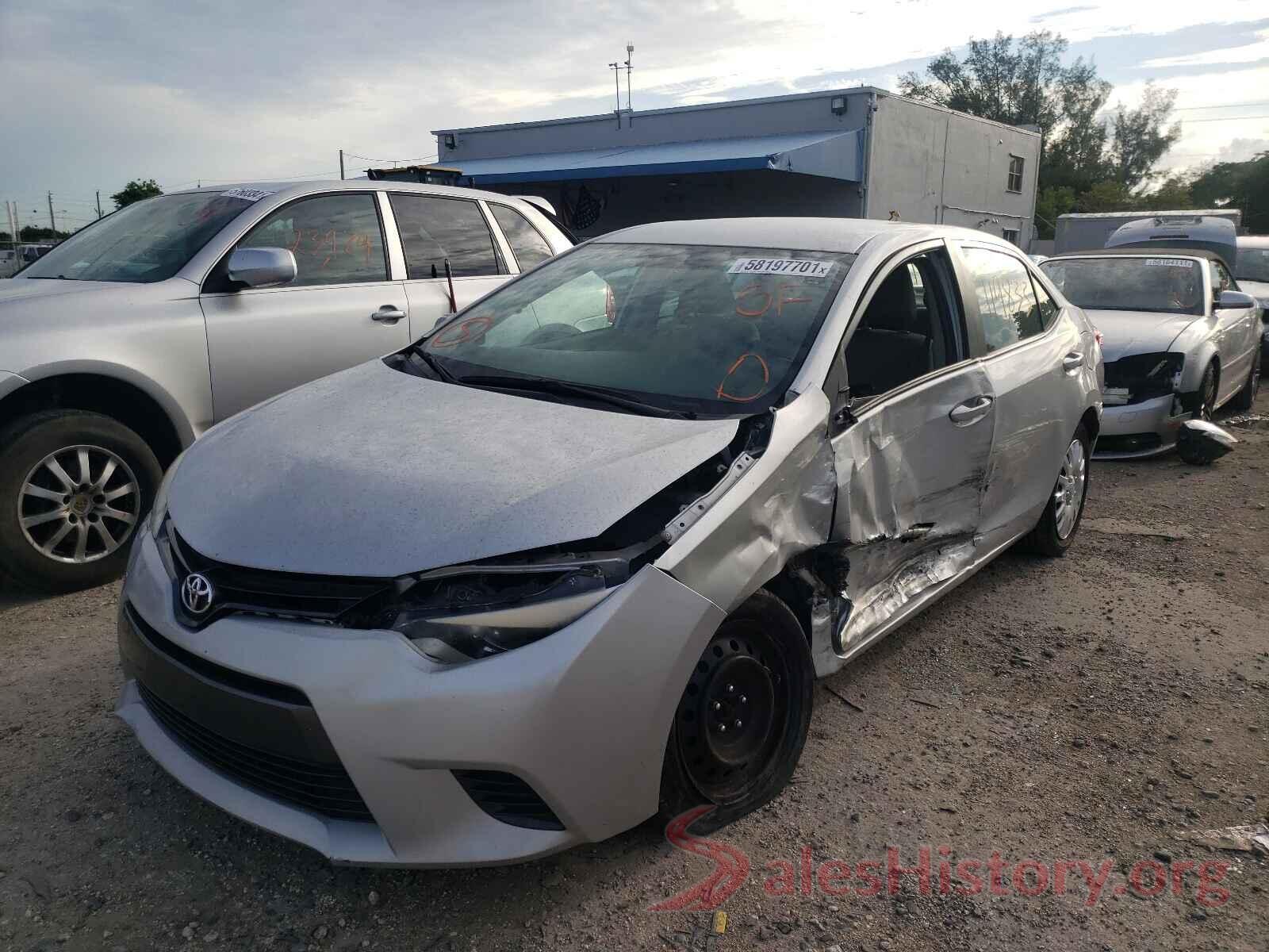 2T1BURHE2GC614095 2016 TOYOTA COROLLA