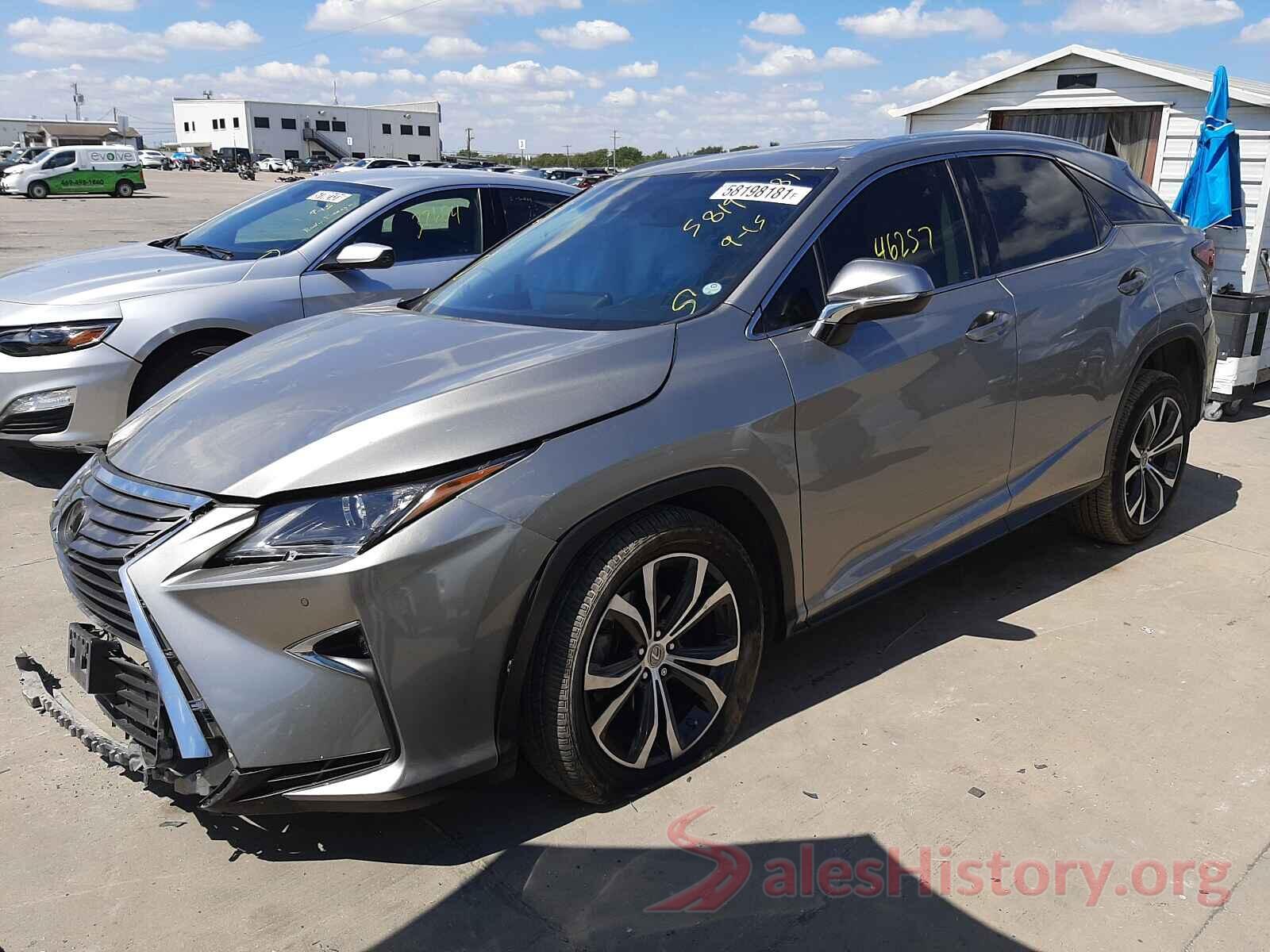 2T2BZMCA4HC098702 2017 LEXUS RX350