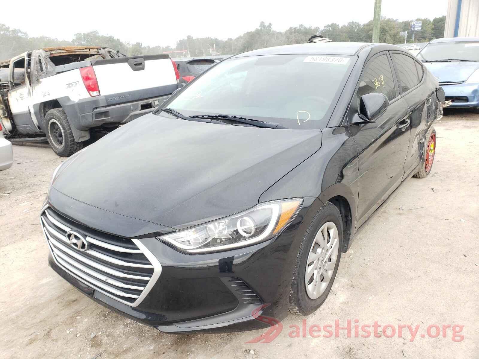 KMHD74LF6HU367277 2017 HYUNDAI ELANTRA