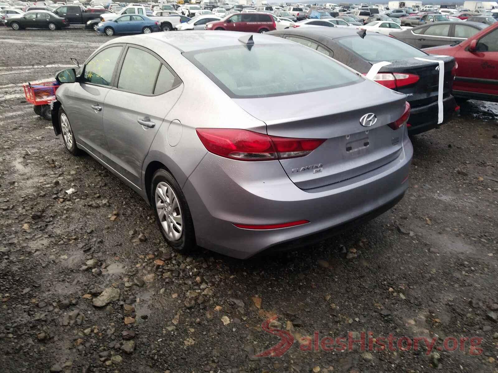 5NPD74LF3HH100547 2017 HYUNDAI ELANTRA