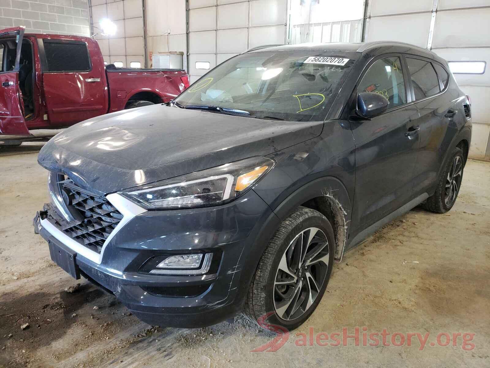 KM8J3CAL9KU035729 2019 HYUNDAI TUCSON