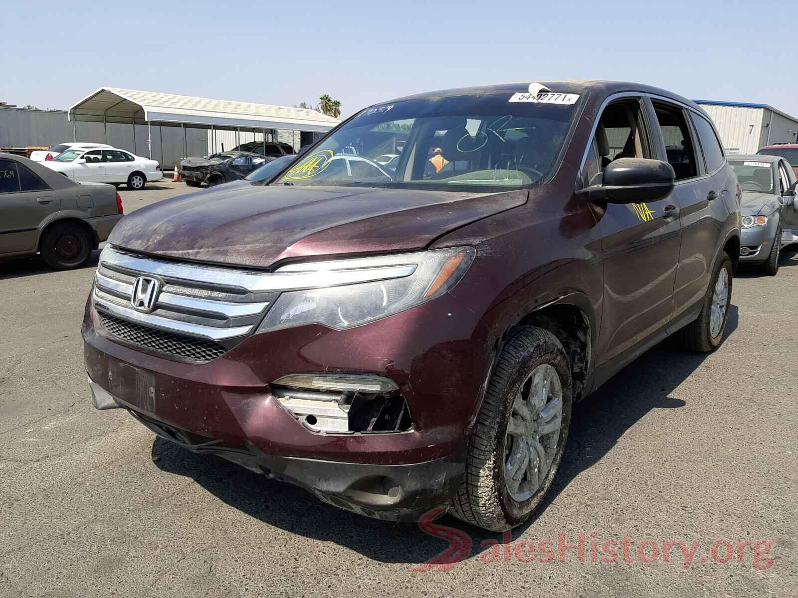 5FNYF5H12GB049658 2016 HONDA PILOT