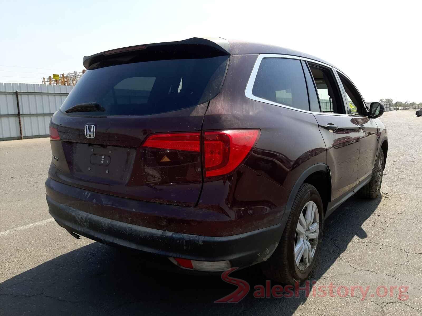 5FNYF5H12GB049658 2016 HONDA PILOT