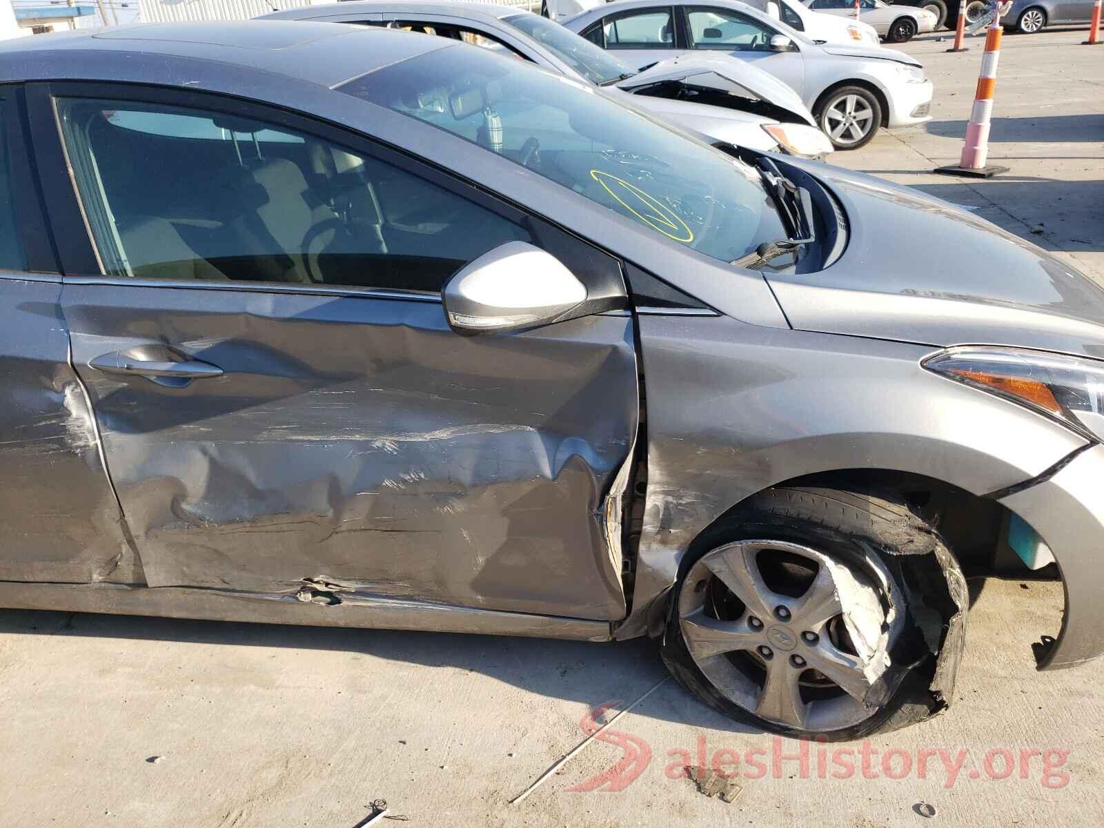 KMHDH4AE9GU504489 2016 HYUNDAI ELANTRA