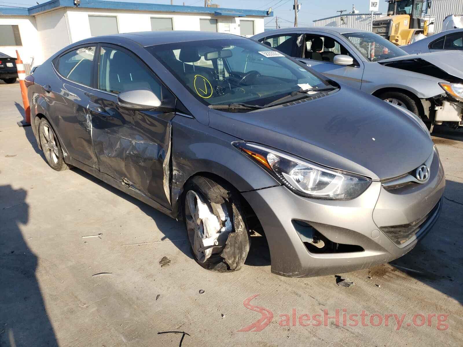 KMHDH4AE9GU504489 2016 HYUNDAI ELANTRA