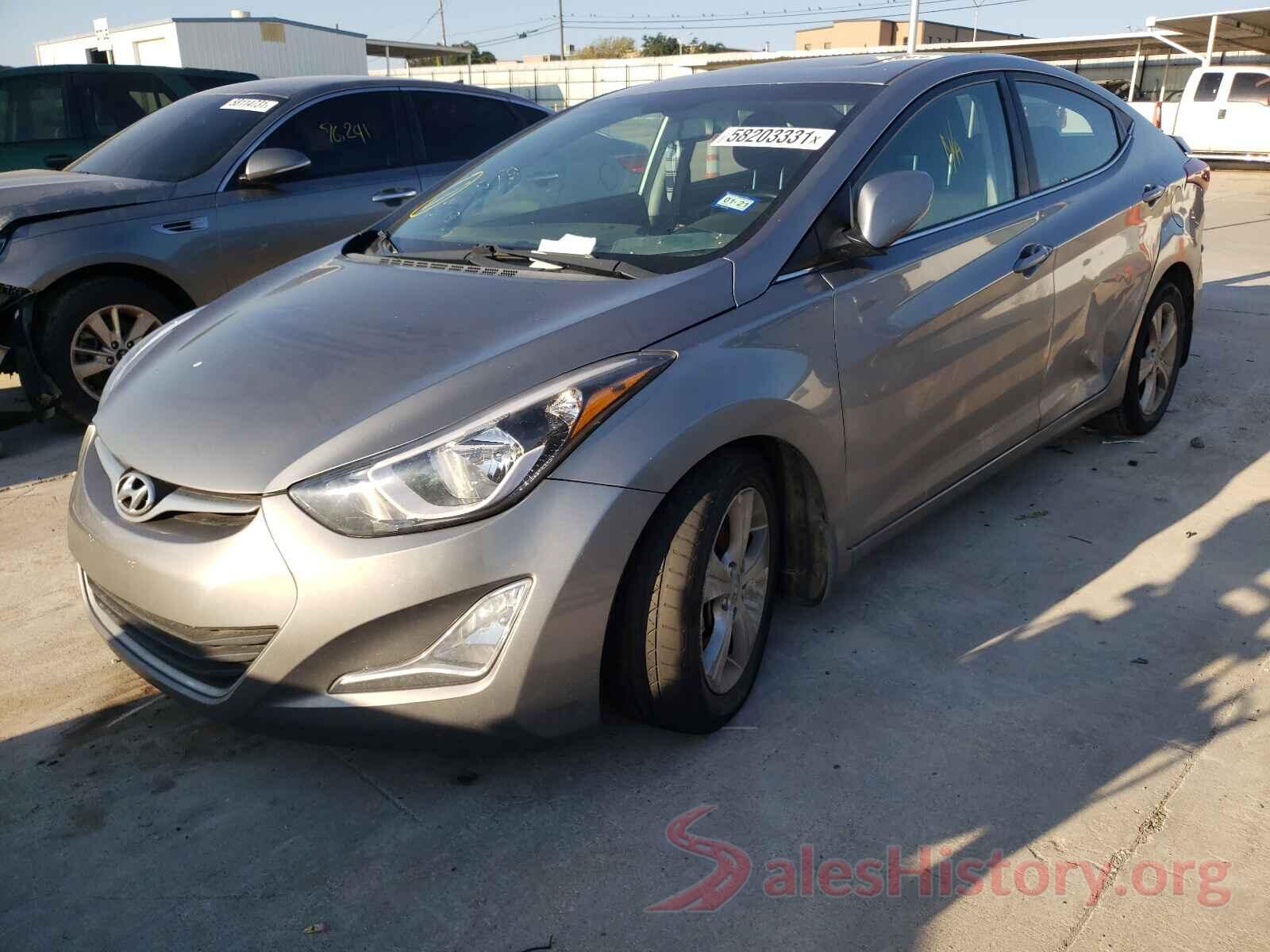 KMHDH4AE9GU504489 2016 HYUNDAI ELANTRA