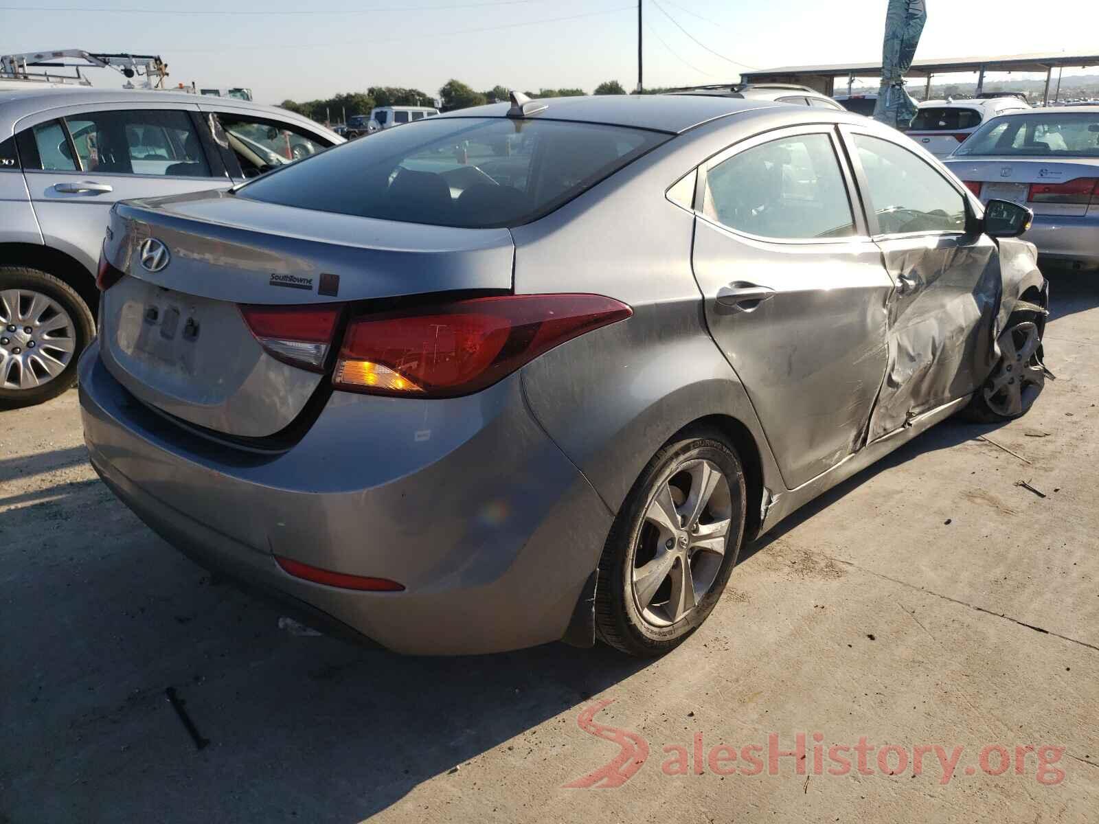 KMHDH4AE9GU504489 2016 HYUNDAI ELANTRA