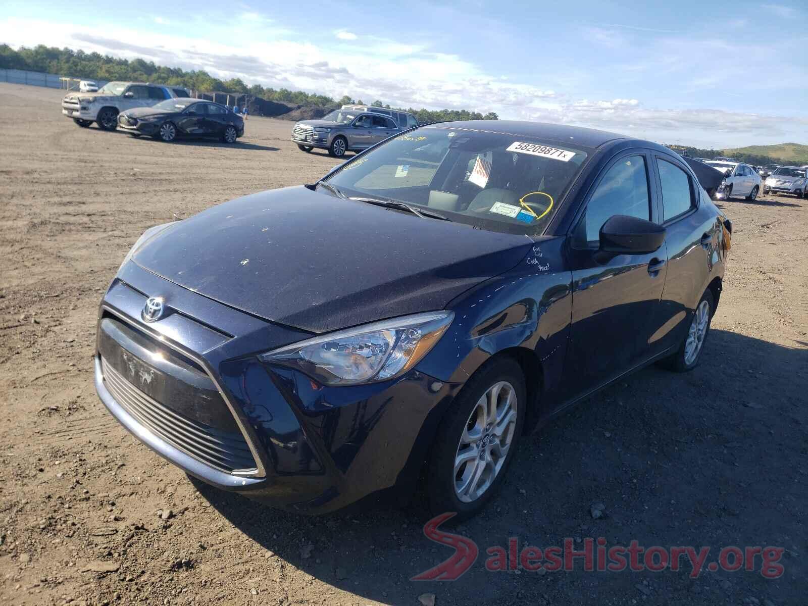 3MYDLBYV8HY177208 2017 TOYOTA YARIS