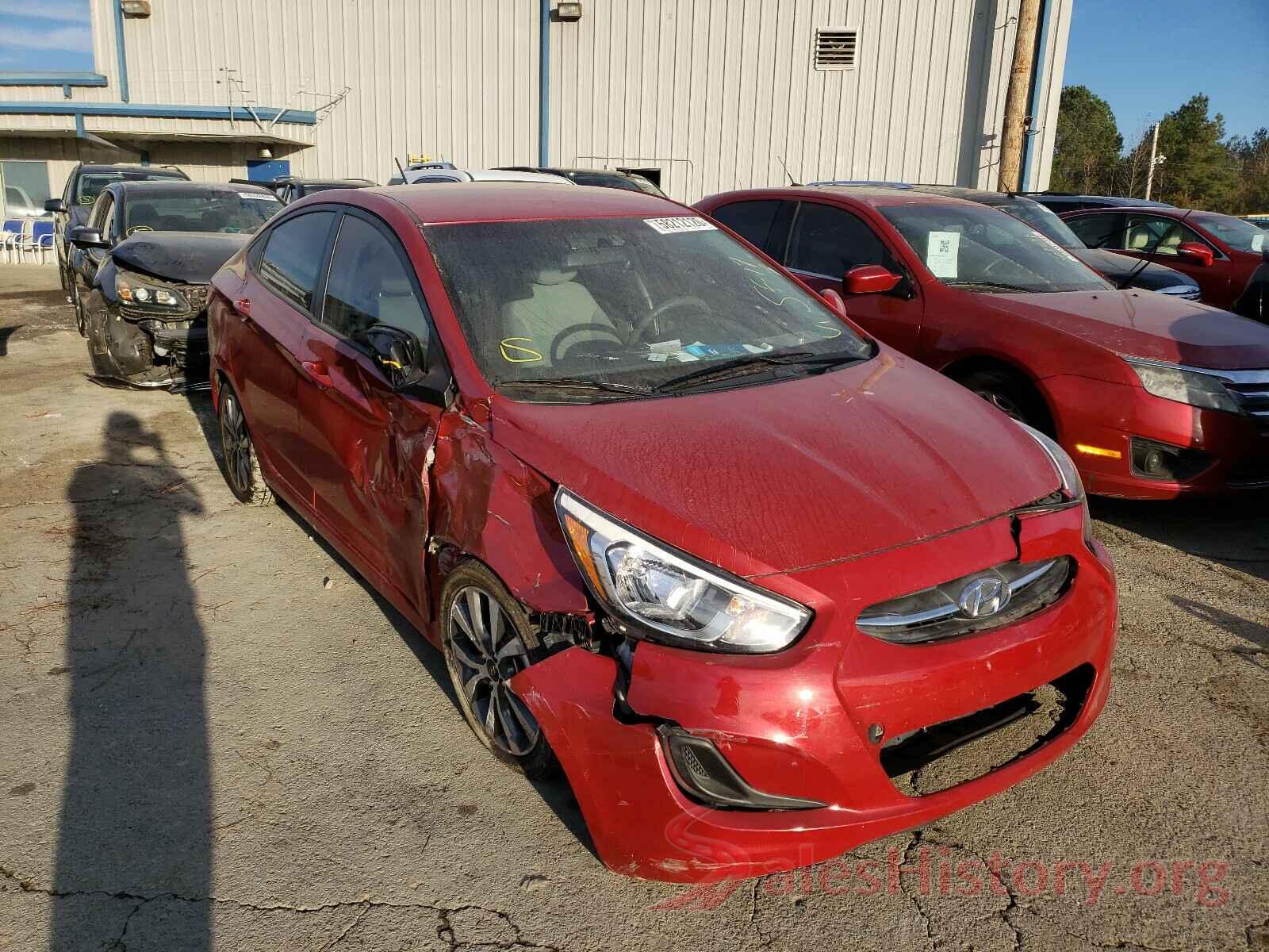 KMHCT4AE8HU373065 2017 HYUNDAI ACCENT