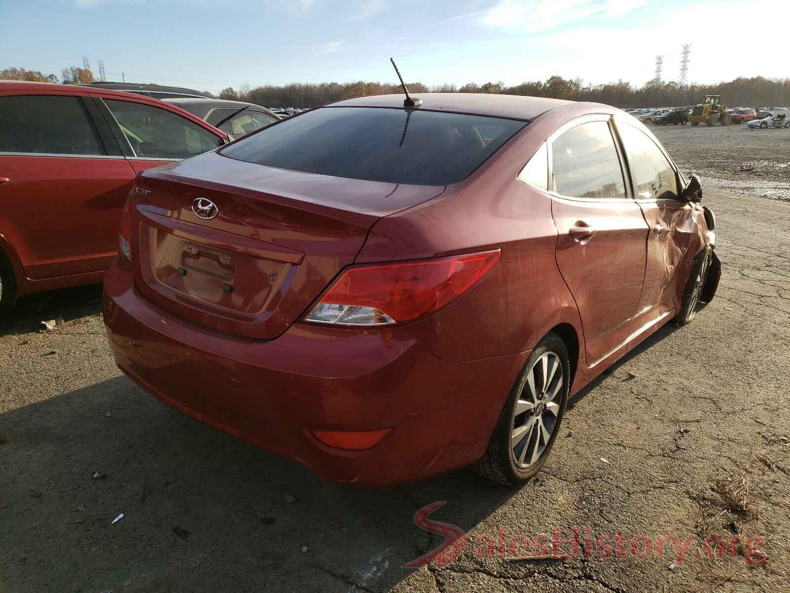 KMHCT4AE8HU373065 2017 HYUNDAI ACCENT