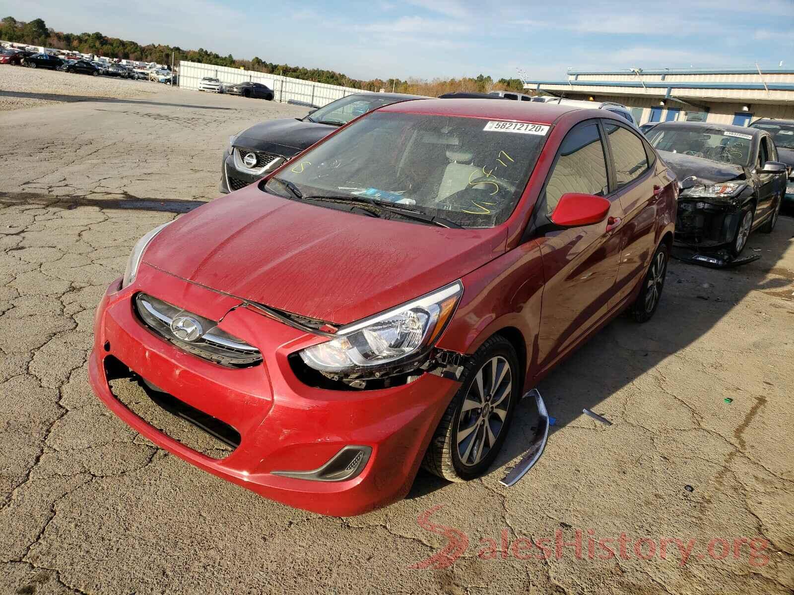 KMHCT4AE8HU373065 2017 HYUNDAI ACCENT