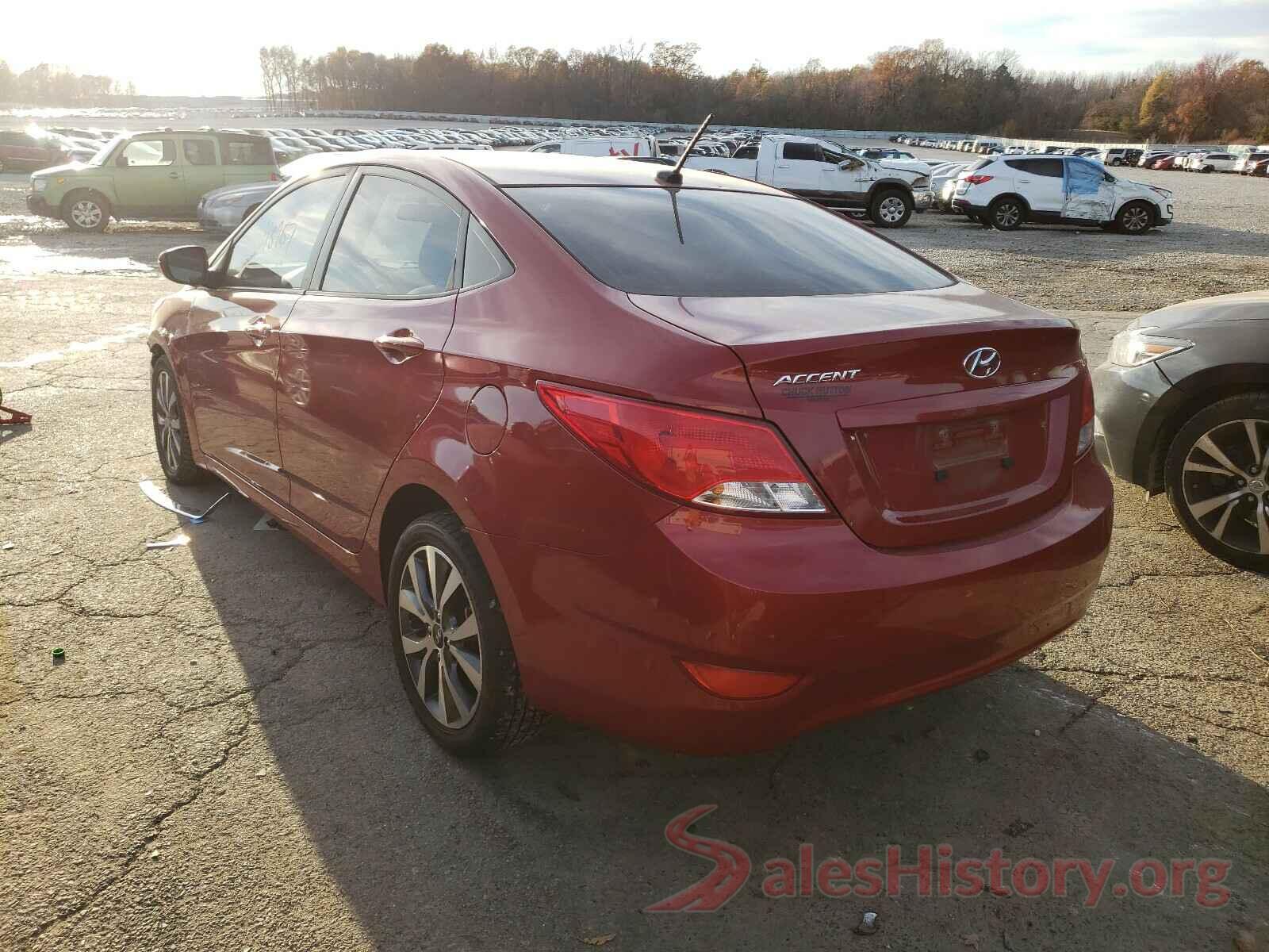 KMHCT4AE8HU373065 2017 HYUNDAI ACCENT