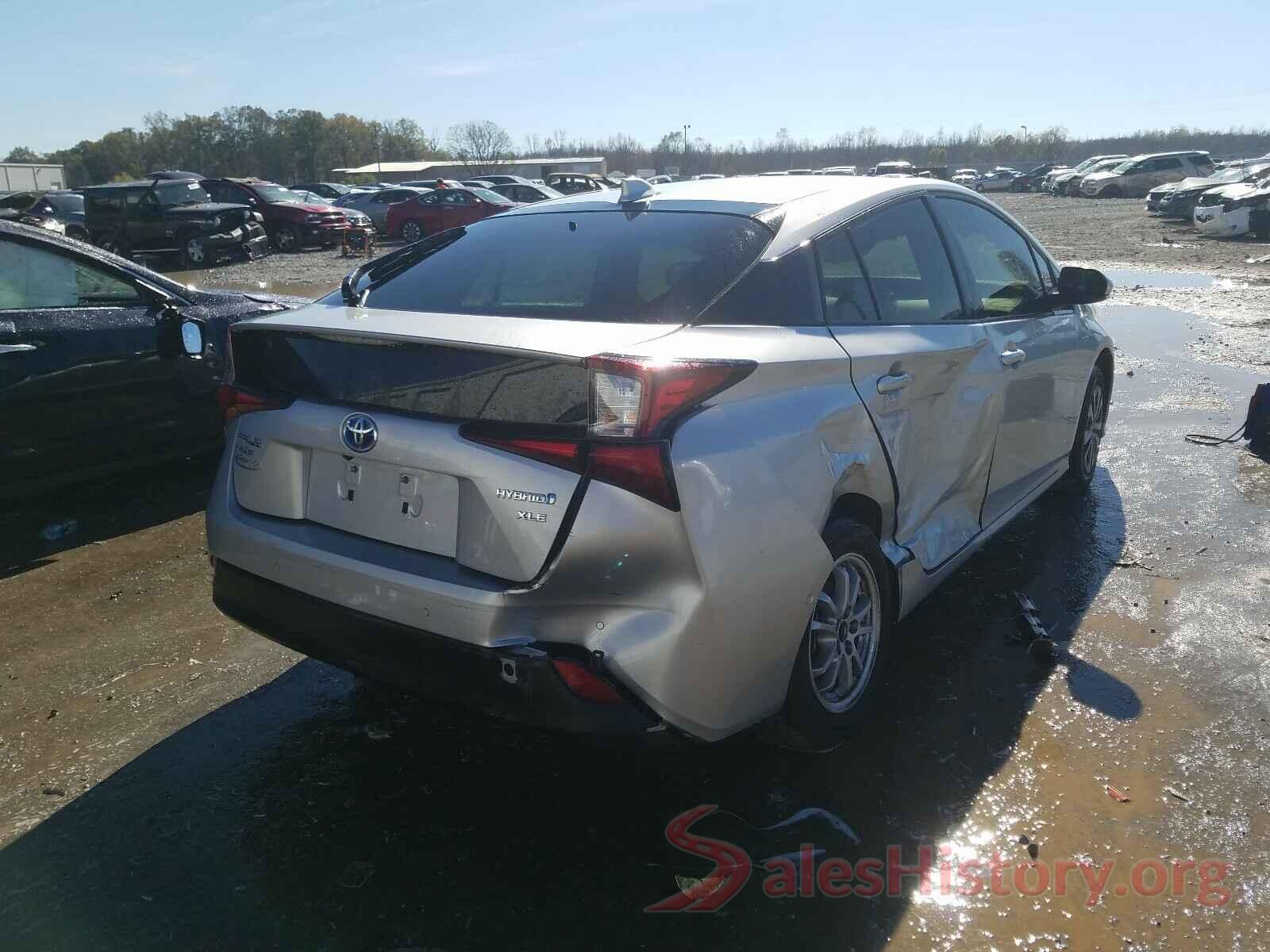 JTDL9RFU9L3013804 2020 TOYOTA PRIUS